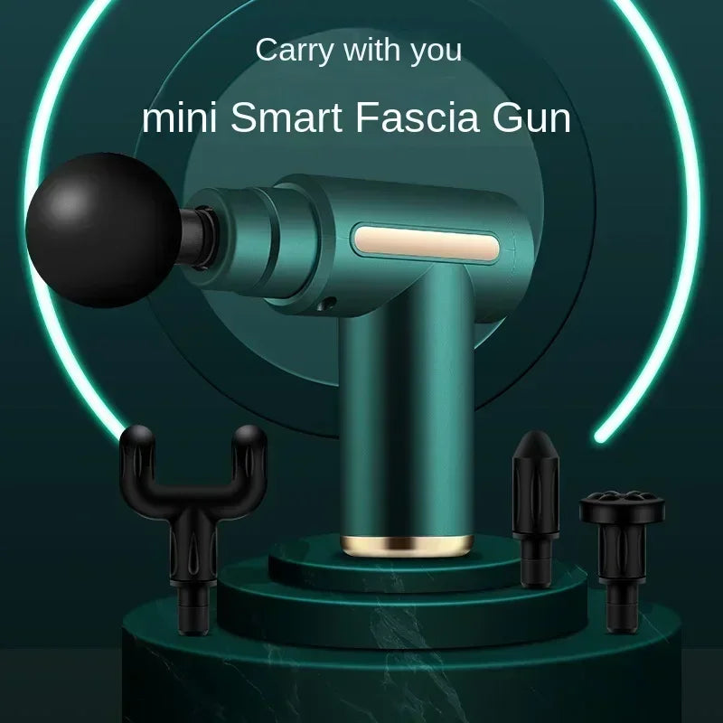 Mini Pistola de Massagem Portátil - Alívio Muscular Instantâneo